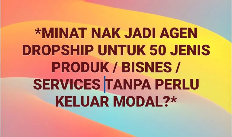 AGEN DROPSHIP